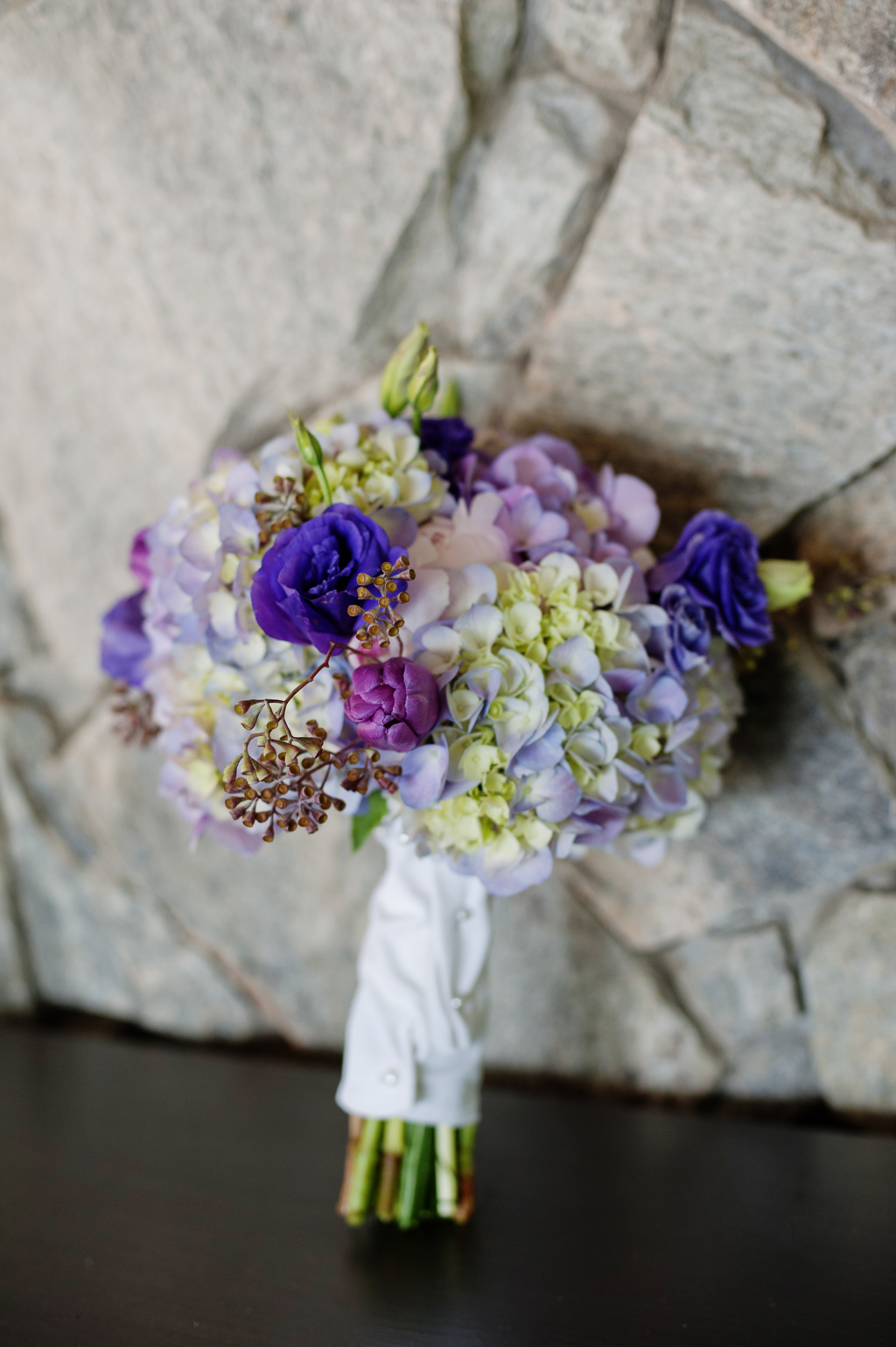 purple and lilac bouquet