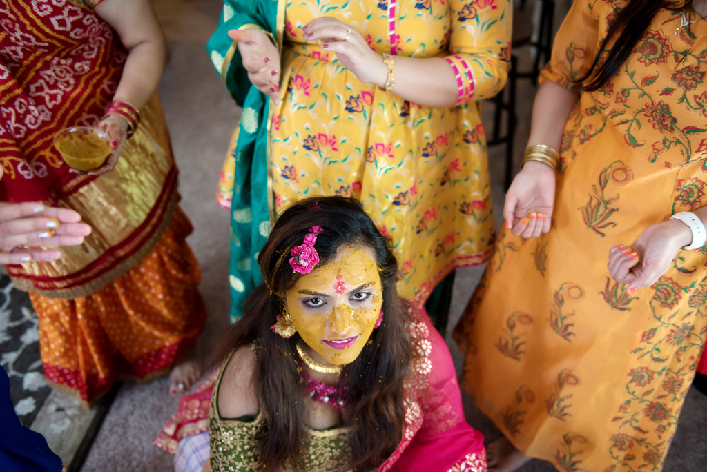 colorful portland indian wedding